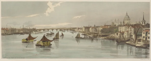 London As It Is: Blackfriars, from Southwark Bridge