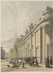 London As It Is: The Bank, Looking towards the Mansion House