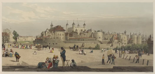 London As It Is: The Tower and Mint, from Great Tower Hill