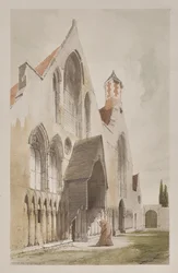Picturesque Architecture in Paris, Ghent, Antwerp, Rouen: Hospice des Vieillards, Ghent, Belgium