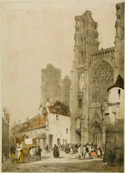Picturesque Architecture in Paris, Ghent, Antwerp, Touen, etc.