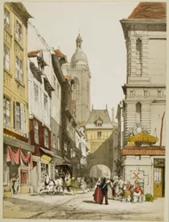 Picturesque Architecture in Paris, Ghent, Antwerp, Rouen, etc.