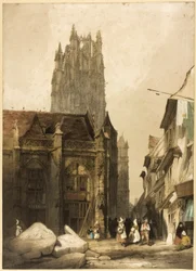 Picturesque Architecture in Paris, Ghent, Antwerp, Touen, etc.