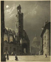 St. Etienne du Mont and the Pantheon, Paris