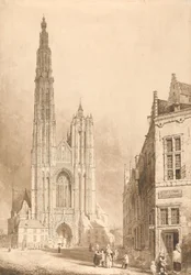 View of Antwerp Cathedral