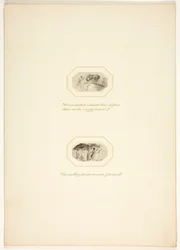 Study for a Plate from The Task