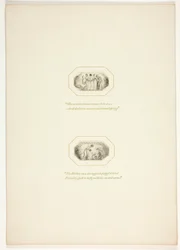 Study for a Plate from The Task