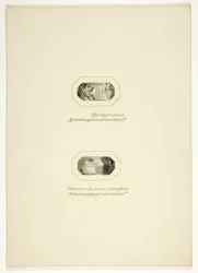 Study for a Plate from The Triumphs of Temper, in the 1796 Royal Engagements Pocket Book