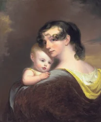Portrait of Esther Fortune Warren and Her Daughter Hester