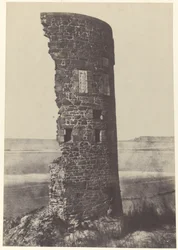 Tower Struck by Lightning, Saint-Ouen Bay, 1854