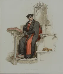 Doctor in Divinity, Engraved by J. Agar, Published in R. Ackermann