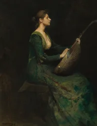 Lady with a Lute, 1886