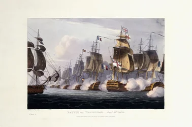 The Battle of Trafalgar, October 21st 1805