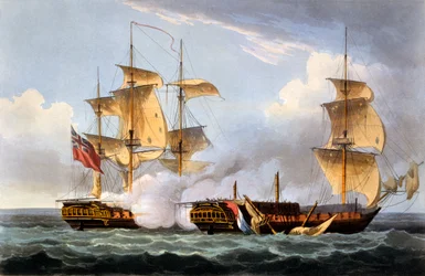 The Capture of La Vestale, August 20th 1799 (from 