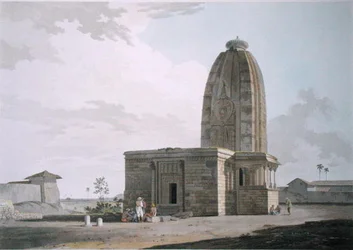 Hindoo Temple at Deo, in Bahar, plate XXIII from 