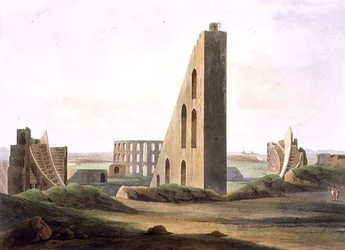 The Observatory at Delhi, plate XX from Part 3 of 