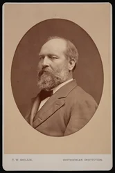 Portrait of James Abram Garfield