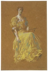 Lady in Green