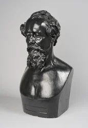 Copy of a bust of Charles Dickens
