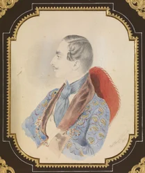 Portrait of Ilya Mikhaylovich Miklashevsky