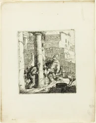 The Blind Beggar Tricked by Lazarillo