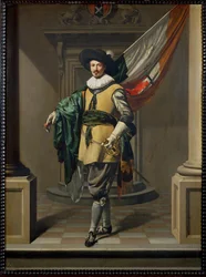 Loef Vredericx as Standard Bearer of the City of Amsterdam