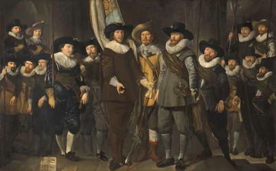 Officers and Other Civic Guardsmen of the IIIrd District of Amsterdam, under the Command of Captain Allaert Cloeck and Lieutenant Lucas Jacobsz Rotgans
