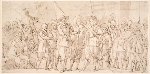 Officers and Other Civic Guardsmen of the IIIrd District of Amsterdam, Under the Command of Captain Allaert Cloeck and Lieutenant Lucas Jacobsz Rotgans