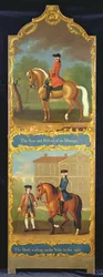 The Seat and Posture of the Manege (top) and The Horse Walking on the Volte to the Right (bottom), c.1750
