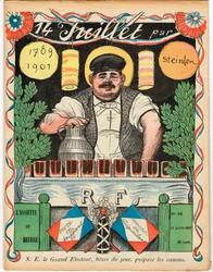Cover of "The Butter Plate", Satirical in Colors