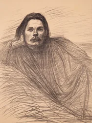 Portrait of the Author Maxim Gorky