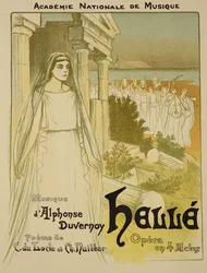 Reproduction of a Poster Advertising the Opera 