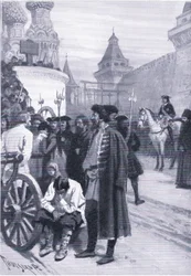 Execution of the Strelitz by command of Peter the Great, illustration from Landmarks in European History published by Gresham Publishing Co, c.1920