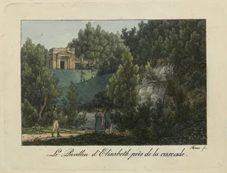 The Elizabeth Pavilion in Pavlovsk Park