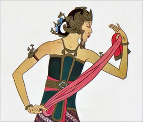 Classical Javanese Dancer