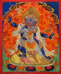 A Terrifying Deity in Yab-Yum
