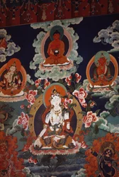 Wall Murals Depicting Deities