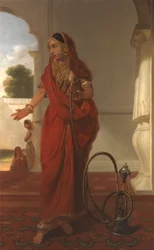 A Woman of the Court at Faizabad, India