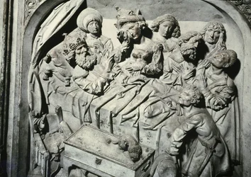 Tomb of Henri II and His Wife Kunigunde (detail of the Death of the Emperor)