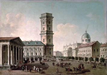 View of Nevsky Prospekt, St. Petersburg