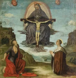 The Trinity with Saint Jerome and the Blessed Colombini
