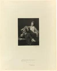 Garrick and His Wife, from Old English Masters