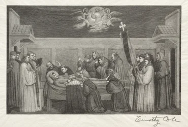 Old Italian Masters: Death of St. Francis