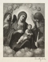 Old Italian Masters: Madonna and Child in Glory