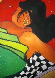 Sleeping girl, 2001