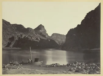 Black Canyon, Colorado River, from Camp 8, Looking Above