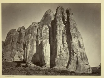 The South Side of Inscription Rock, 1873