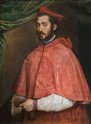 Portrait of cardinal Alessandro Farnese