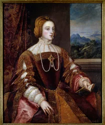 Portrait of the Empress Isabella of Portugal