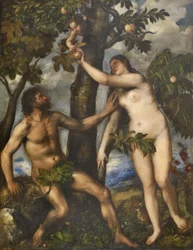 Adam and Eve, c. 1550